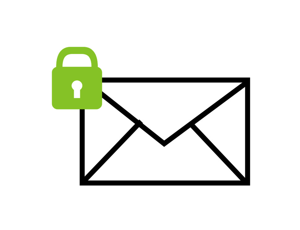 La tua email è sicura e protetta